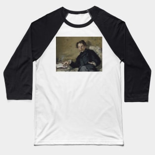 Stephane Mallarme by Edouard Manet Baseball T-Shirt